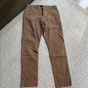J. Crew River Brown 770 Straight Chinos 29 W x 32 L